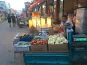Beijing Village Street Vendor Fruit